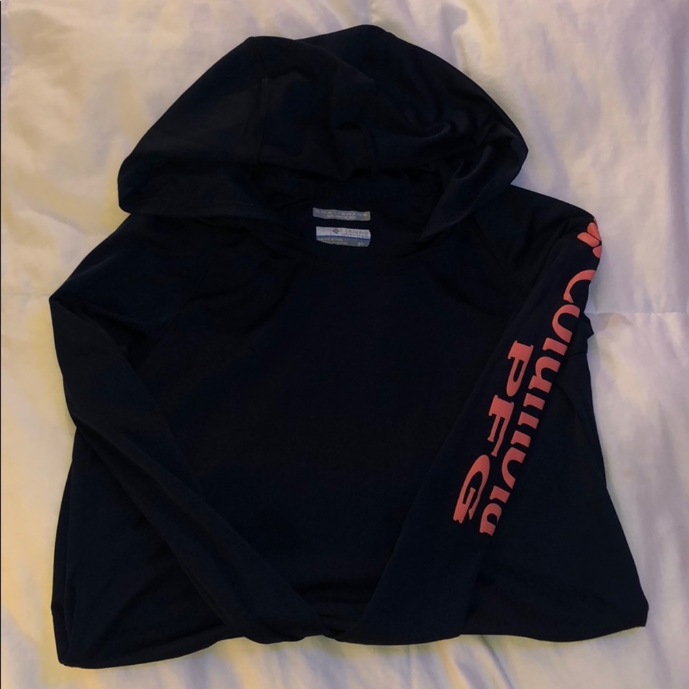 Columbia Navy Blue Long Sleeve